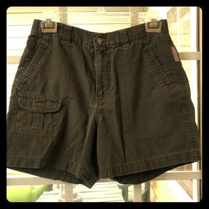 Olive green Columbia shorts